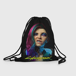 Рюкзак-мешок Cyberpunk - girl grillz, цвет: 3D-принт