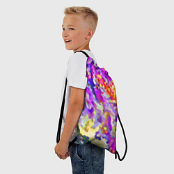 Рюкзак-мешок Летняя мозаика, цвет: 3D-принт — фото 2