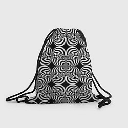 Рюкзак-мешок Фракталы - оптическая иллюзия, цвет: 3D-принт