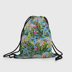 Рюкзак-мешок Милые Цветы, цвет: 3D-принт