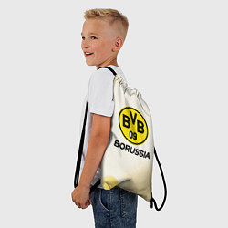 Рюкзак-мешок Borussia Абстракция кружочки, цвет: 3D-принт — фото 2