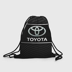 Рюкзак-мешок Toyota Карбон, цвет: 3D-принт