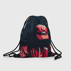 Рюкзак-мешок Без лица и в кепке, цвет: 3D-принт