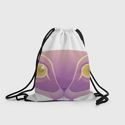 Рюкзак-мешок Кроль сиреневый, цвет: 3D-принт