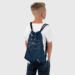Рюкзак-мешок Stray Kids - брызги, цвет: 3D-принт — фото 2