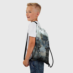 Рюкзак-мешок STALKER Военные Сталкеры, цвет: 3D-принт — фото 2