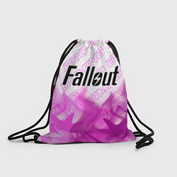 Рюкзак-мешок Fallout pro gaming: символ сверху, цвет: 3D-принт