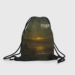 Рюкзак-мешок STALKER Закат В Зоне Отчуждения, цвет: 3D-принт