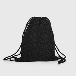 Рюкзак-мешок Little Ghosts on black, цвет: 3D-принт