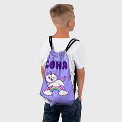Рюкзак-мешок Соня кошка единорожка, цвет: 3D-принт — фото 2