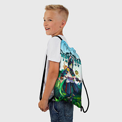 Рюкзак-мешок Тигнари Геншин импакт, цвет: 3D-принт — фото 2