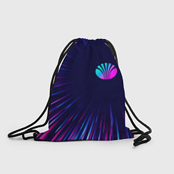Рюкзак-мешок Daewoo neon speed lines, цвет: 3D-принт