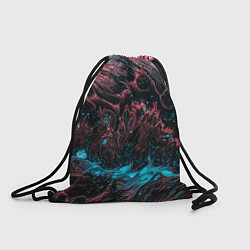 Рюкзак-мешок Красочные растекания, цвет: 3D-принт
