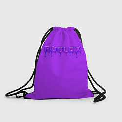 Рюкзак-мешок Roblox неоновый с подтеками, цвет: 3D-принт