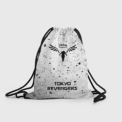 Рюкзак-мешок Tokyo Revengers японский шрифт - символ, надпись, цвет: 3D-принт