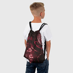 Рюкзак-мешок Неоновые тусклые фонари, цвет: 3D-принт — фото 2