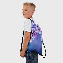 Рюкзак-мешок Цветы дерева Черри Блоссом, цвет: 3D-принт — фото 2