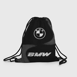 Мешок для обуви BMW speed шины на темном: символ, надпись