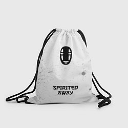 Рюкзак-мешок Spirited Away японский шрифт - символ, надпись, цвет: 3D-принт