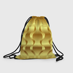 Рюкзак-мешок Золото абстрактная графика, цвет: 3D-принт