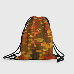 Рюкзак-мешок Осеннее золото, цвет: 3D-принт