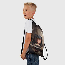 Рюкзак-мешок Басим, цвет: 3D-принт — фото 2