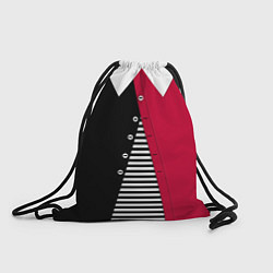 Рюкзак-мешок Праздничный новогодний карнавальный костюм Буратин, цвет: 3D-принт