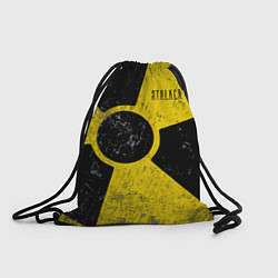 Рюкзак-мешок STALKER радиационная опасность, цвет: 3D-принт