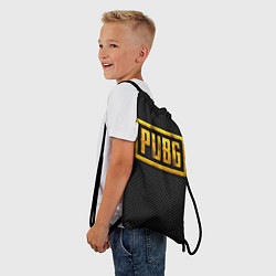 Рюкзак-мешок PUBG gold, цвет: 3D-принт — фото 2