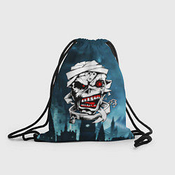 Рюкзак-мешок Mummy - crazy face, цвет: 3D-принт