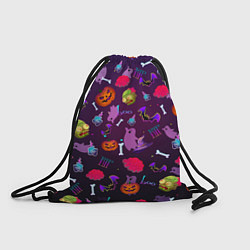 Рюкзак-мешок Это Хэллоуин, цвет: 3D-принт