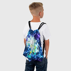 Рюкзак-мешок Ёж Сильвер, цвет: 3D-принт — фото 2