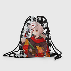 Рюкзак-мешок Каэдэхара Кадзуха с мечом - Genshin Impact, цвет: 3D-принт