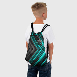 Рюкзак-мешок Daewoo ланос, цвет: 3D-принт — фото 2