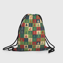 Рюкзак-мешок Здравствуй ёлка Новый год, цвет: 3D-принт