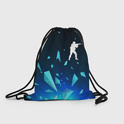 Рюкзак-мешок Counter Strike взрыв частиц, цвет: 3D-принт