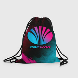 Рюкзак-мешок Daewoo - neon gradient, цвет: 3D-принт