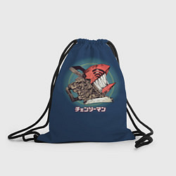 Рюкзак-мешок Человек-бензопила Дэндзи голова-пила, цвет: 3D-принт
