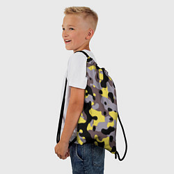 Рюкзак-мешок Камуфляж Yellow Stinger, цвет: 3D-принт — фото 2