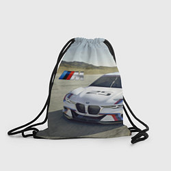 Рюкзак-мешок Спортивная бэха на гоночной трассе, цвет: 3D-принт