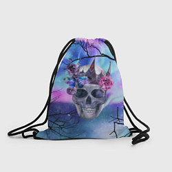 Рюкзак-мешок Череп короля, цвет: 3D-принт