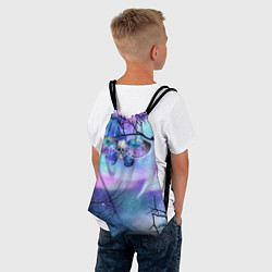 Рюкзак-мешок Бабочка - череп, цвет: 3D-принт — фото 2
