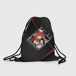 Рюкзак-мешок Нилу в ромбе, цвет: 3D-принт
