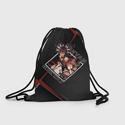 Рюкзак-мешок Синь Янь в ромбе, цвет: 3D-принт