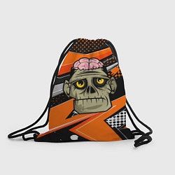 Рюкзак-мешок Зомби с мозгами, цвет: 3D-принт