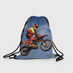 Рюкзак-мешок Мотофристайл, цвет: 3D-принт