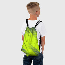 Рюкзак-мешок Green sport style, цвет: 3D-принт — фото 2