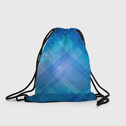 Рюкзак-мешок Точки и взаимосвязанные линии, цвет: 3D-принт