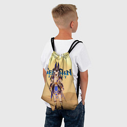 Рюкзак-мешок Сайно в пустыне - Геншин импакт, цвет: 3D-принт — фото 2