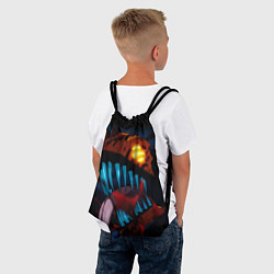 Рюкзак-мешок Ярость человека бензопилы - Дэнджи, цвет: 3D-принт — фото 2